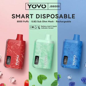 Yovo JB8000 Smart Disposable 5%