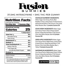 Fusion Gummies Kratom + THC