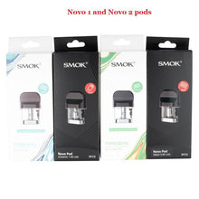 SMOK Novo1 and Novo2 Pods 3Pck
