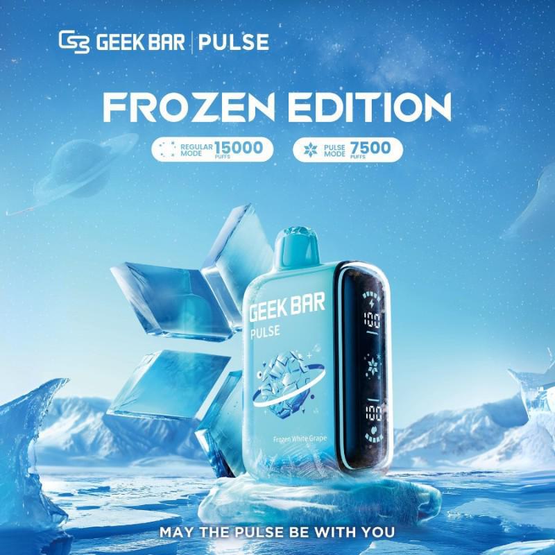 Geek Bar Pulse Frozen Edition 15000 Puff Disposable