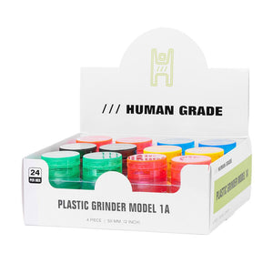 Human Grade Plastic Grinder 2"