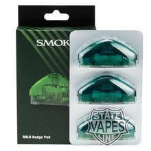 SMOK ROLO 3Pack Badge Pod Cartridge ReplacementGreenStateline Vapes