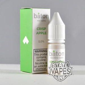 Baton Crisp Apple Nic Salt 10ml50mgStateline Vapes
