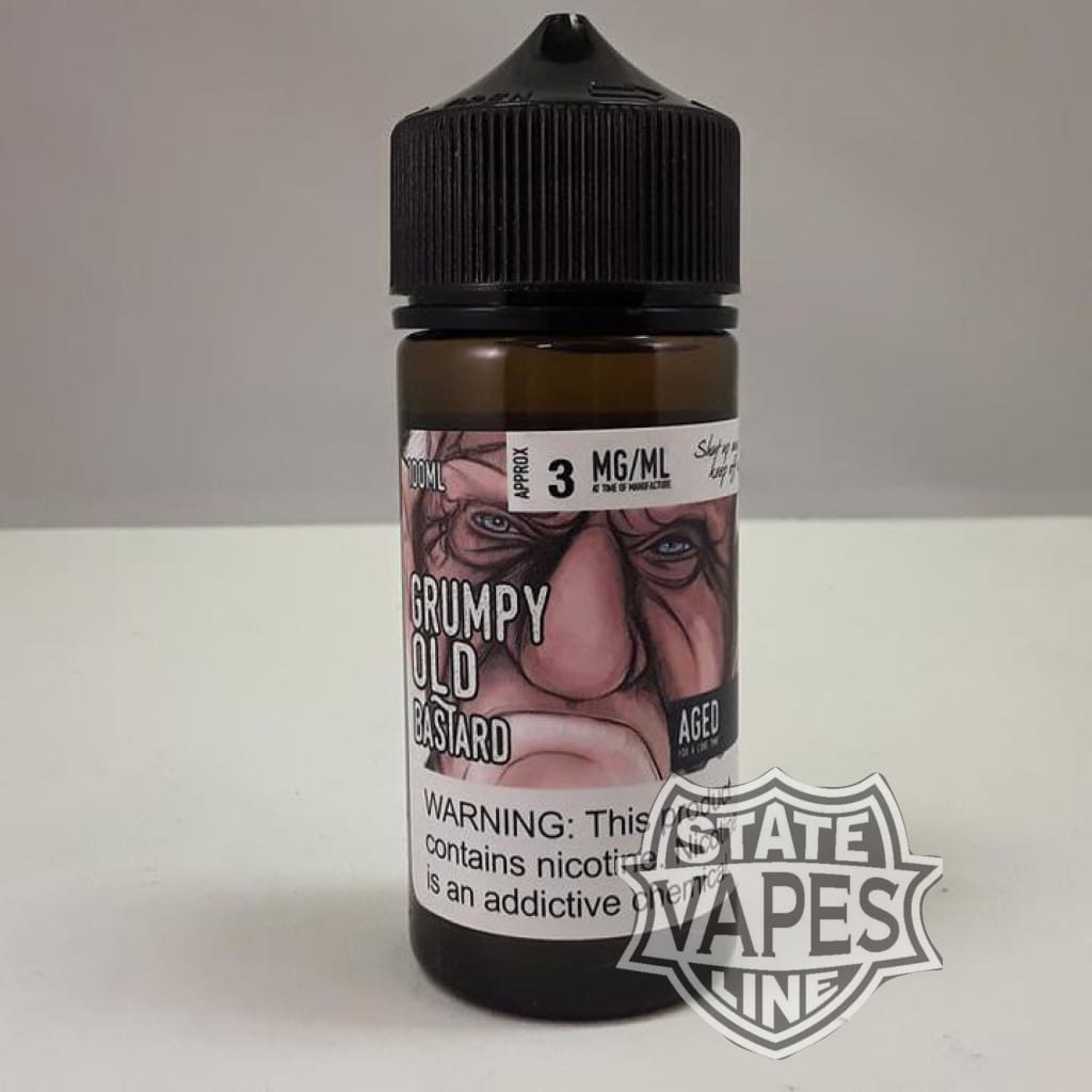 Micro Brew Grumpy Old Bastard 100ml3mgStateline Vapes