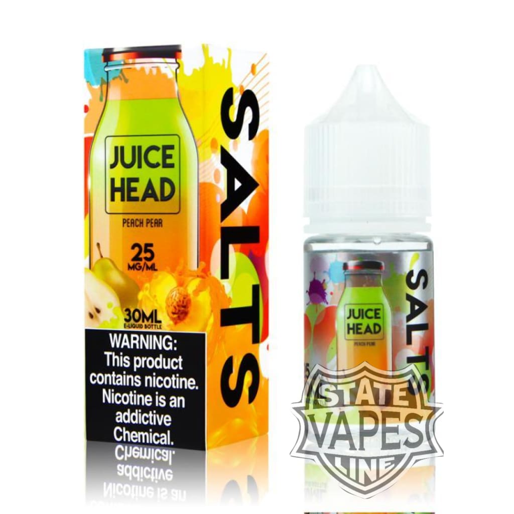 Juice Head Peach Pear Salt Nic 30mlStateline Vapes