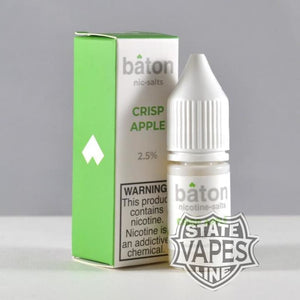 Baton Crisp Apple Nic Salt 2.5% 25mg 10ml