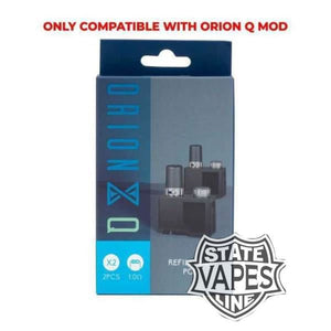 Orion Q 2pk Replacement Pods by Lost Vape1.0ohmStateline Vapes