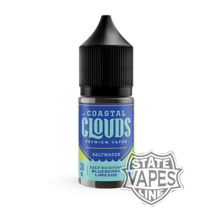 Coastal Clouds Salt nic - Blueberry Limeade 30ml