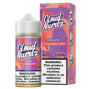 Cloud Nerdz Grape Strawberry 100ml Synthetic