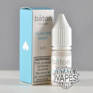Baton Baton Glacier Mint Nic Salt 10ml 2.5%