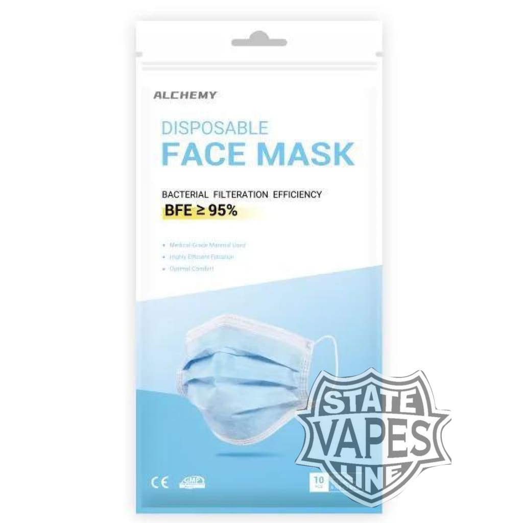 Bfe 10 Pack Disposable Face Masks