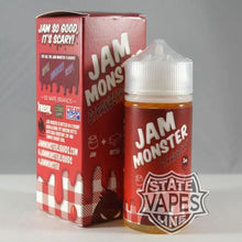Jam Monster Strawberry 100ml3mgStateline Vapes